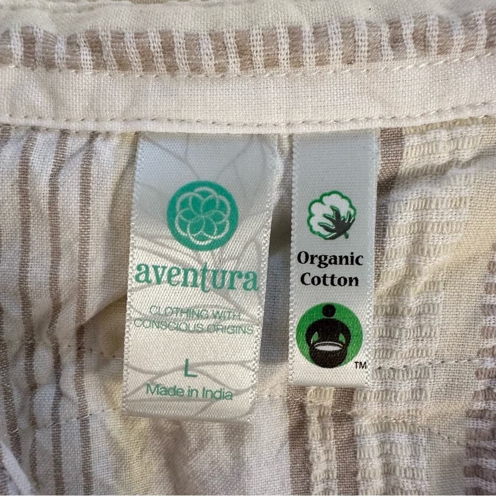 Adventura Organic Cotton Striped Shirt - Picture 4 of 8